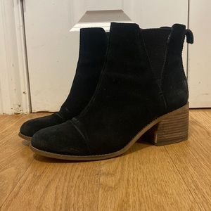 Black Toms Booties